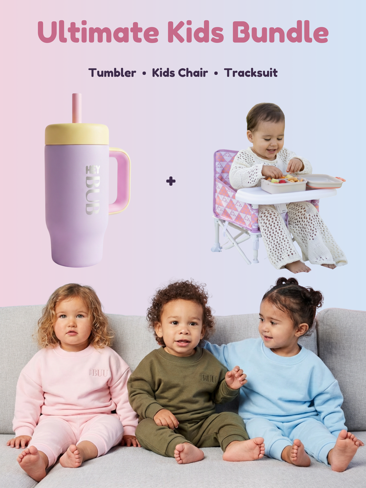 Baby Bundle - Chair, Tumbler & Track Suit