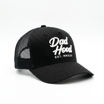 Dadhood Trucker Hat - Black